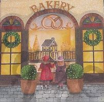 Serviette bakery (w356) 3Stk.