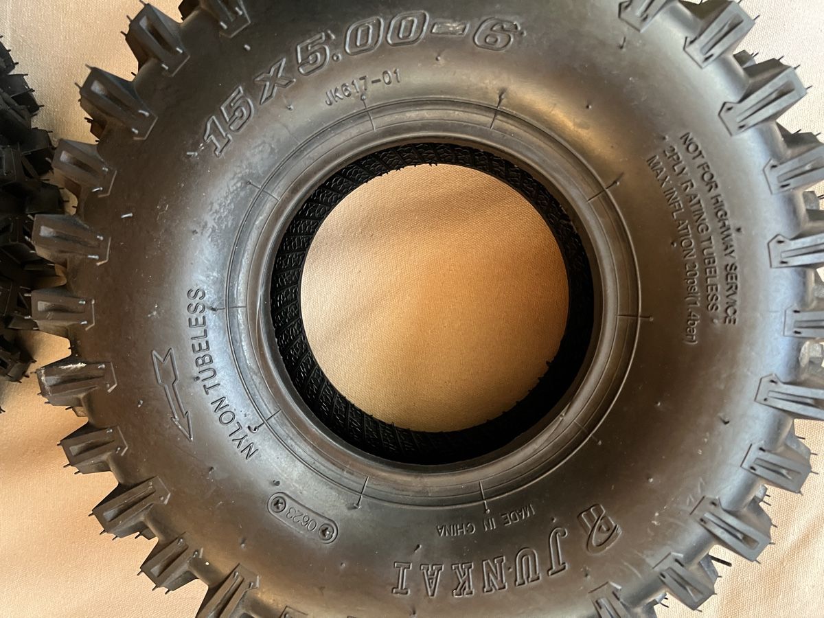 Mini Quad: Reifen 15x5.00-6 – Nuovo e nell'imballaggio originale da Hundwil venduto da panzermech 1