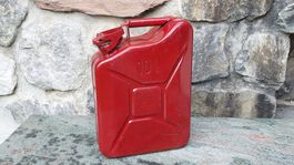 Vintage Benzinkanister 10 l, Jerrycan, 1976