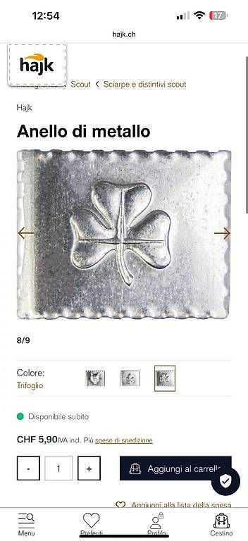 Anelli: Scout Anello – Usato da Massagno venduto da anickc 2