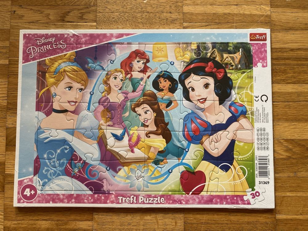 Neues Disney Princess Trefl Puzzle 30 Stück ab 4 Jahren (Neu und ...