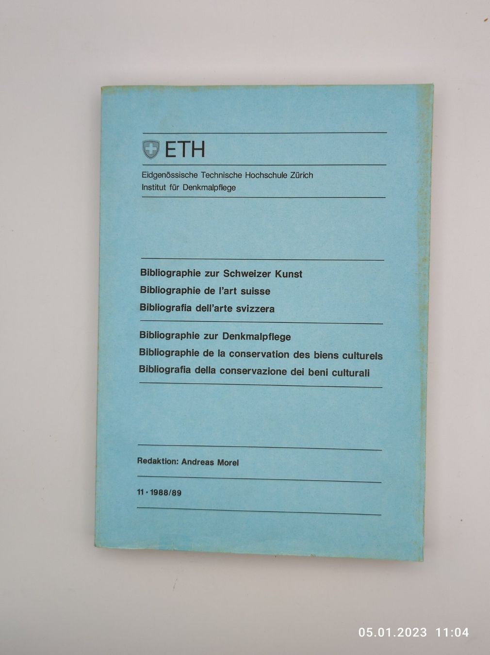 Libri: BIBLIOGRAPHIE ZUR SCHWEIZER KUNST – Usato da Goldach venduto da Gaip 2