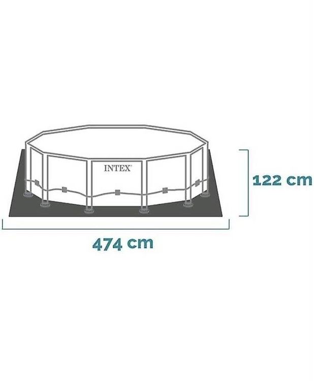 Vendo piscina Intex semi nuova 2