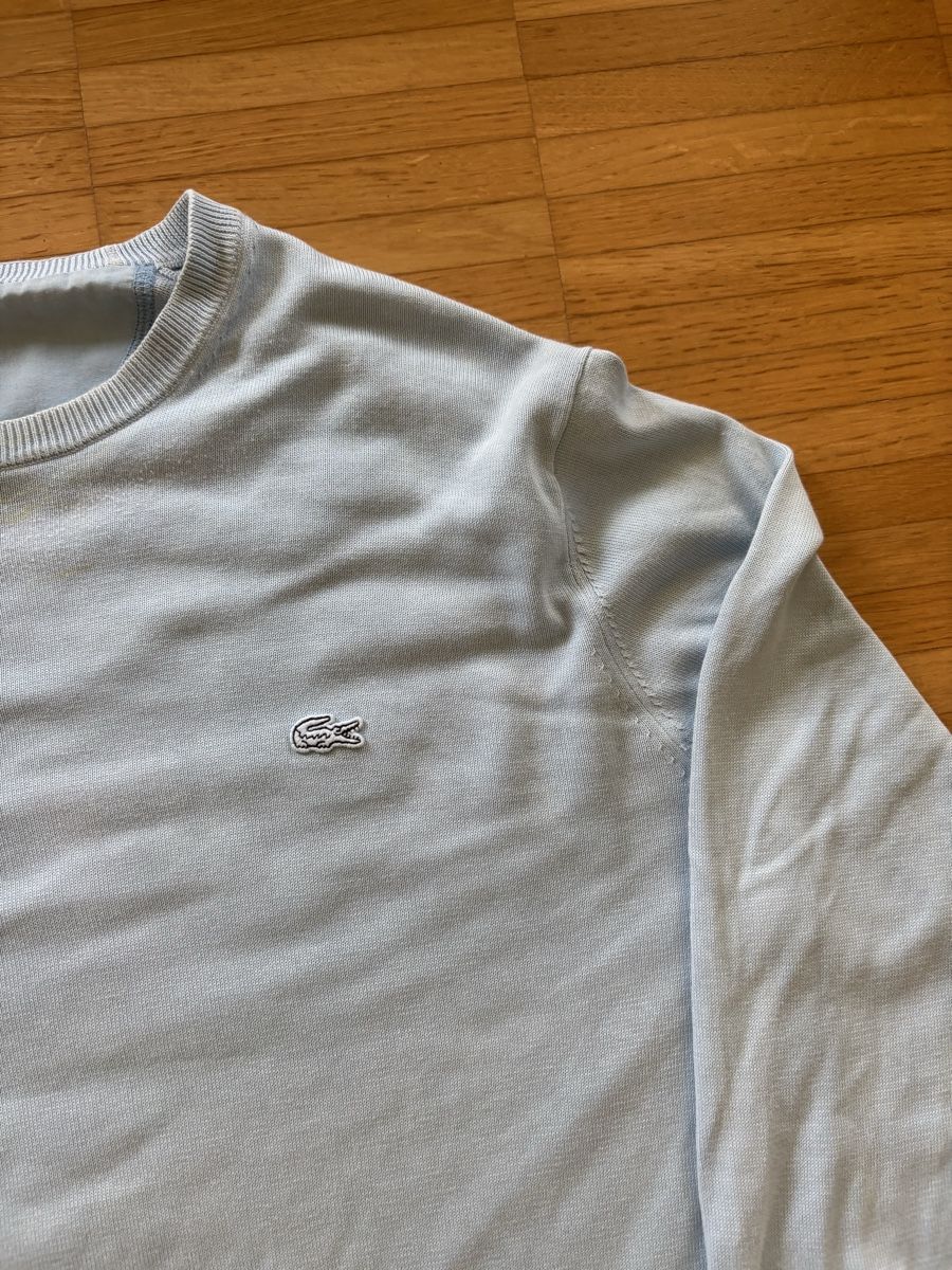 Lacoste Pulls & Sweat-shirts: Lacoste Strickpullover hellblau Size M – D'occasion à Zürich par dom_sg76 1
