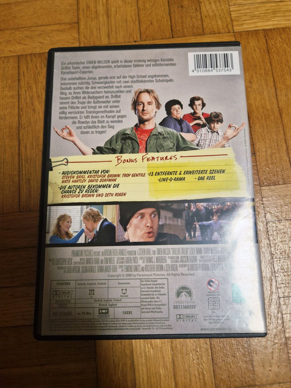 Tutti i DVDs: Dvd Drillbit Taylor – Usato da Stüsslingen venduto da white_angel86 1