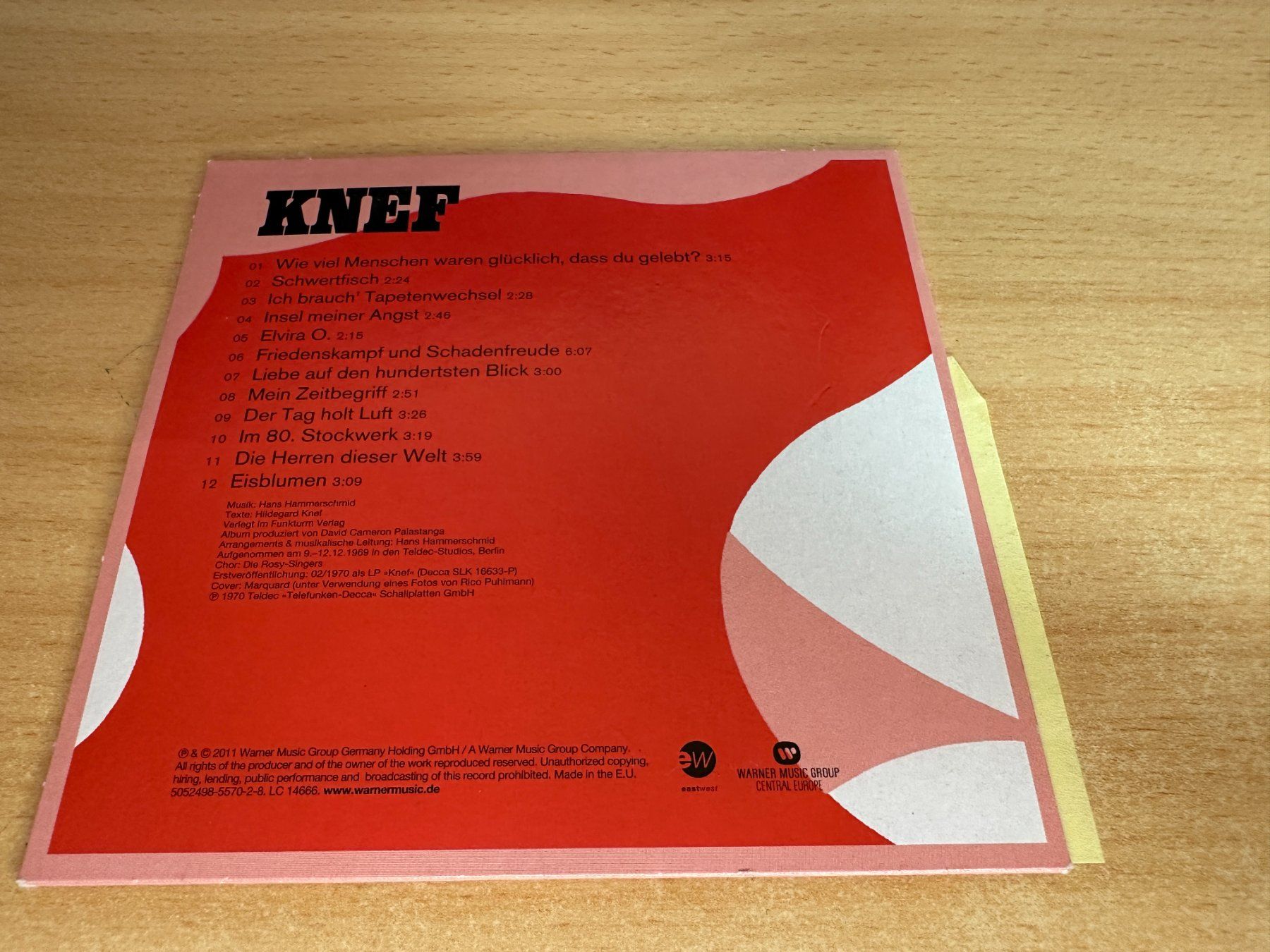 CDs: Knef – Knef – Gebraucht aus Rikon im Tösstal von Alpenmutz 1
