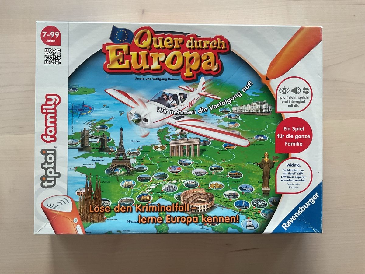 Tiptoi Giochi: Tiptoi Spiel: Quer durch Europa – Usato da Rickenbach SZ venduto da Gambit_1