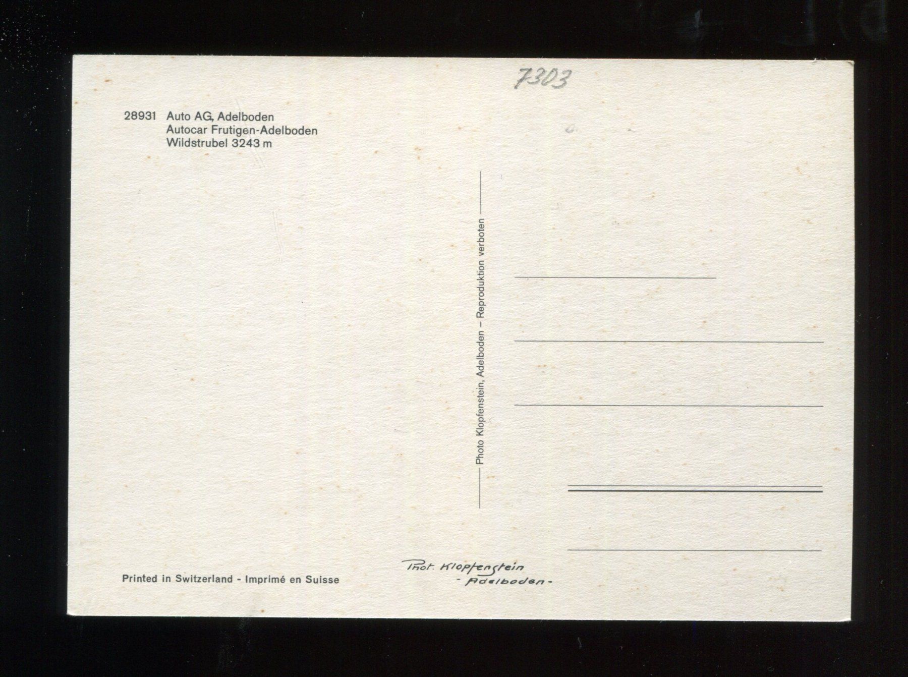 Cartes postales: Frutigen, Adelboden Autocar – D'occasion à Aarau par Elmaar41 1