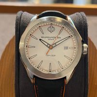 Baume & Mercier Clifton Club White Dial Quartz Date 65841