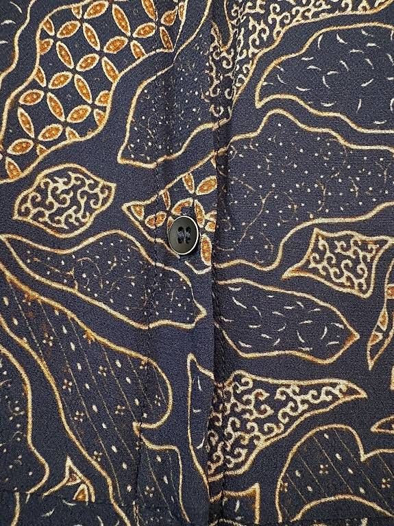 Vestiti: Nile - Kleid Kurzarm, dunkelblau gemustert – Usato da Winterthur venduto da Pluna70 2