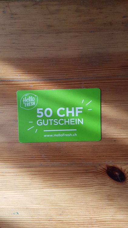 Hello Fresh Gutschein für den ersten Einkauf | Kaufen auf Ricardo