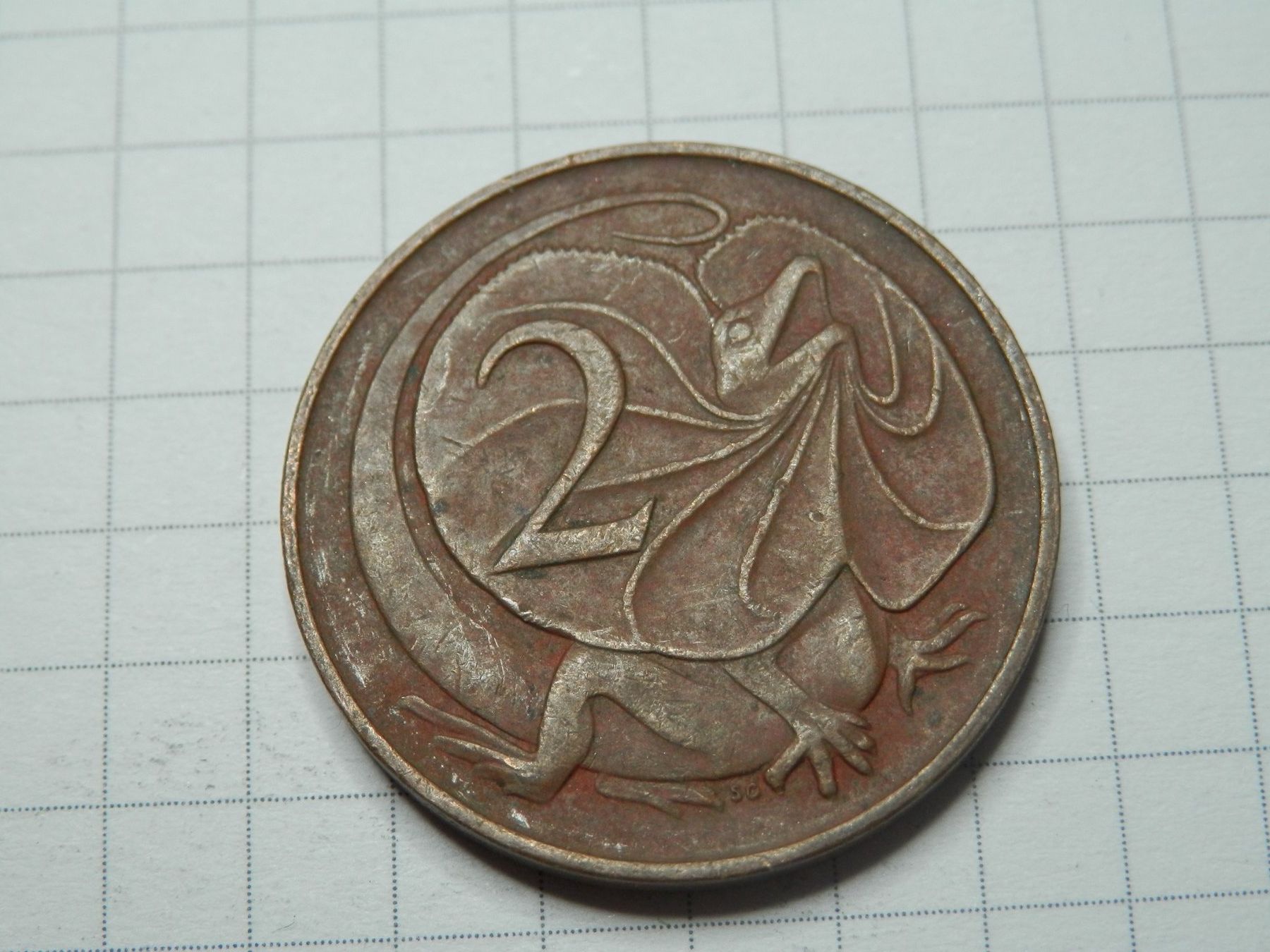 Tutti le monete: Australien 2 Cent, 1966 – Usato da Weiach venduto da weiach81 1