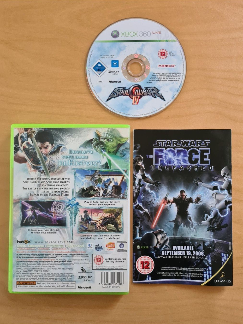Spiele: Soul Calibur IV (Xbox 360) – Gebraucht aus Oberwil BL von Spieltopia 1