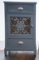Kommode shabby chic blau