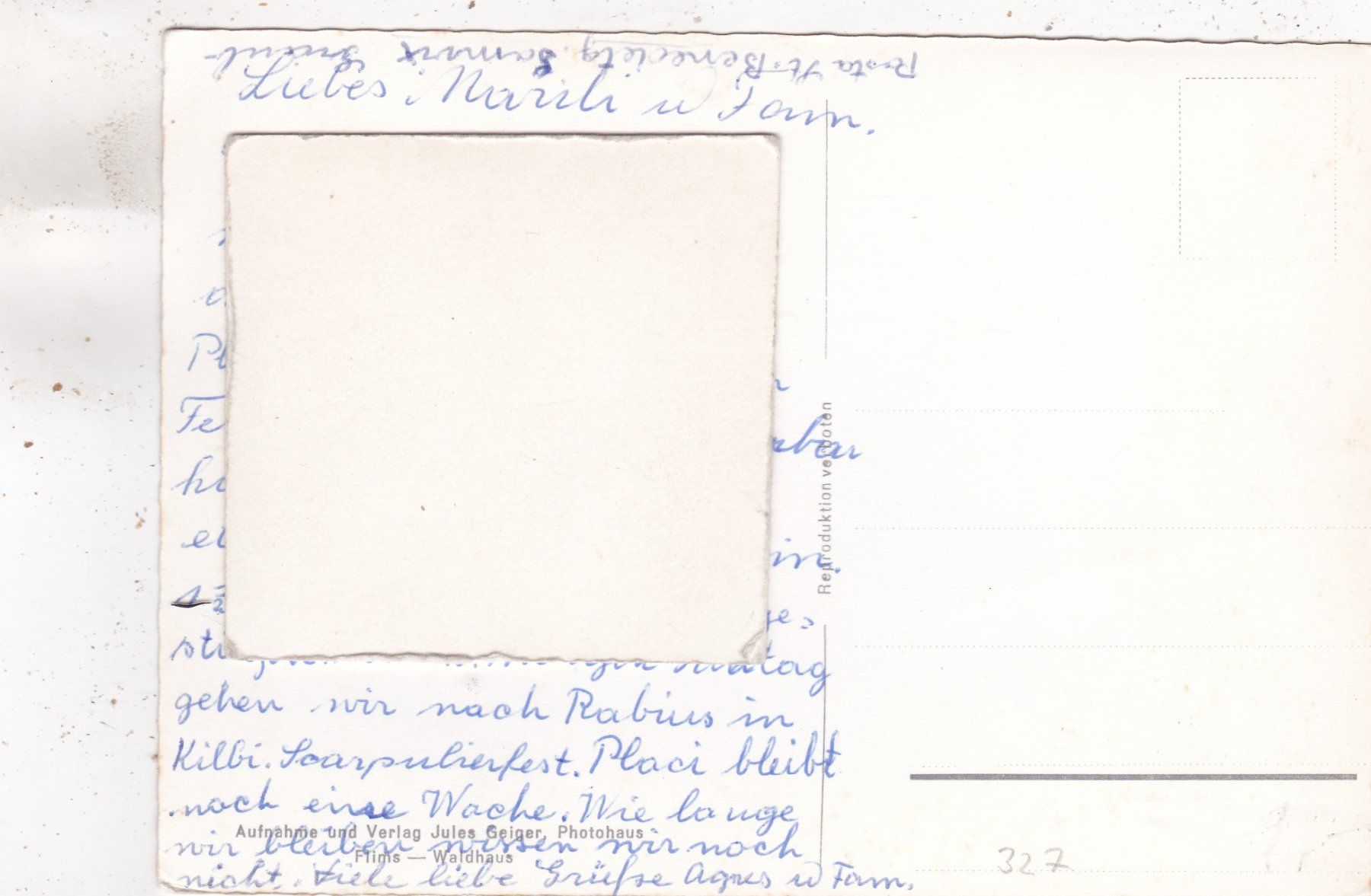 Cartoline postali: Sumvitg  Somvix – Usato da Herisau venduto da Lisegrat2008 1
