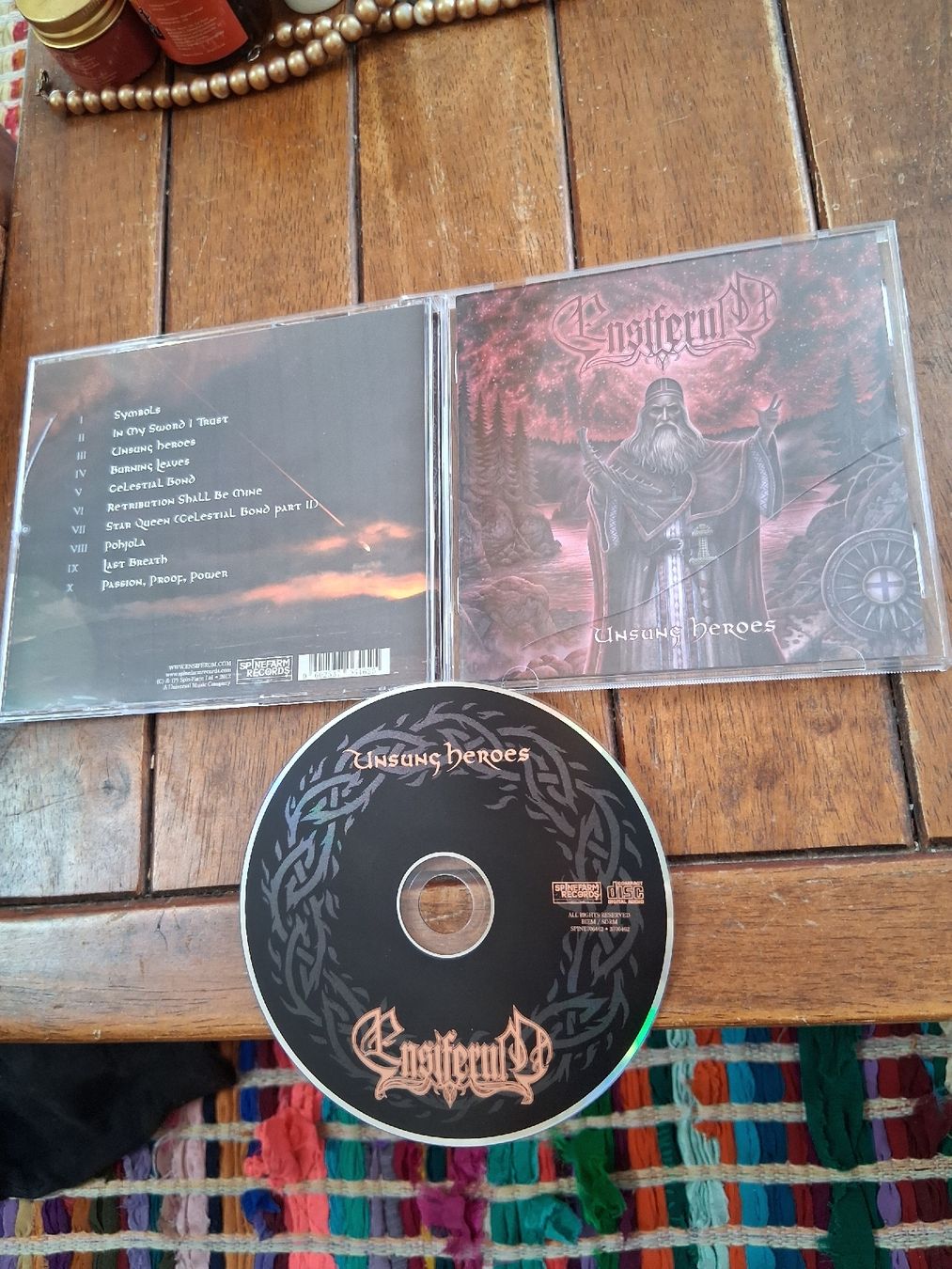 CD: ensiferum- unsung... – Usato da St-Cergue venduto da VeganWarrior