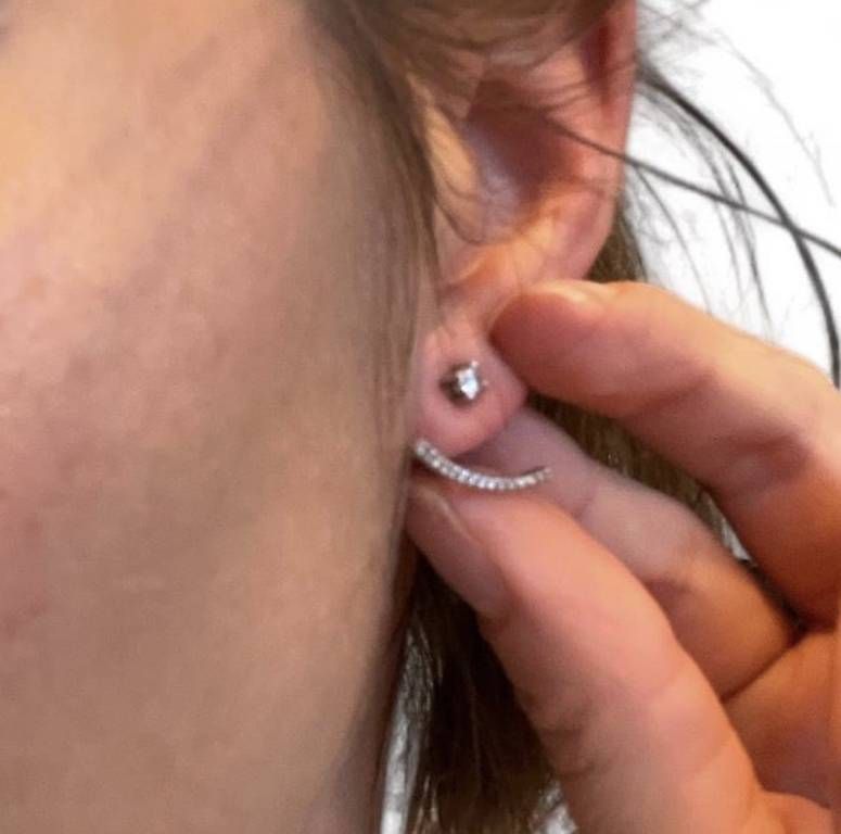 Orecchini pendenti & Orecchini a lobo: herzige Ohrstecker/Ohrenring aus echtem Silber – Usato da Zürich venduto da cel_cw9k 2