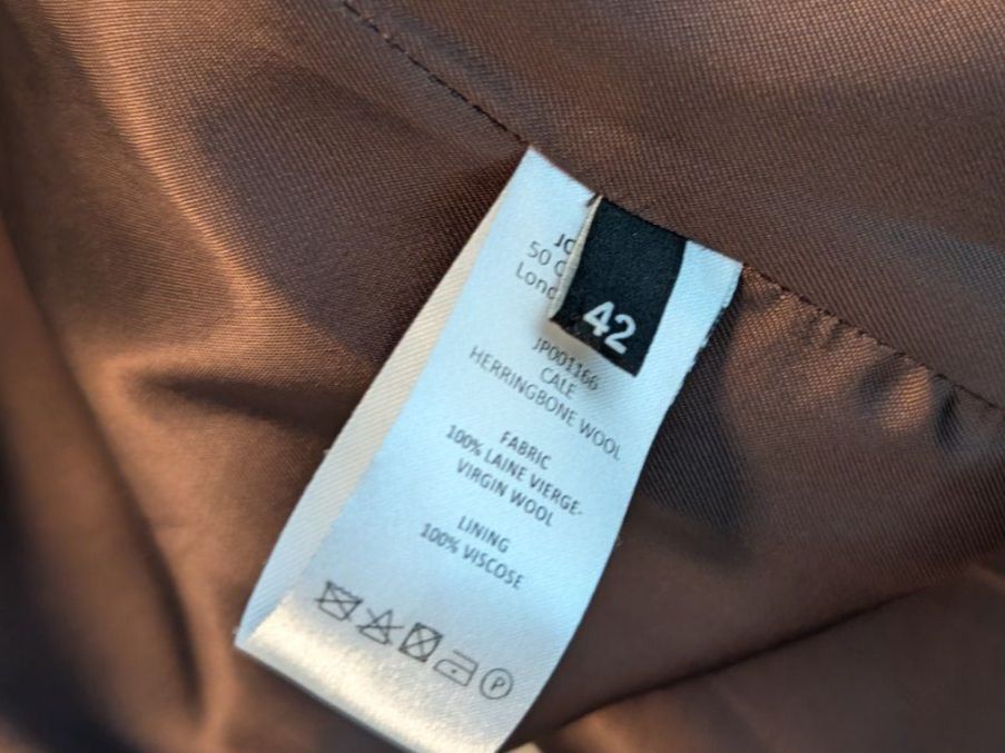 Cappotti: JOSEPH Herringbone Wool Cale Coat, Gr 42 – Usato da Uetikon am See venduto da Hobbes23 5
