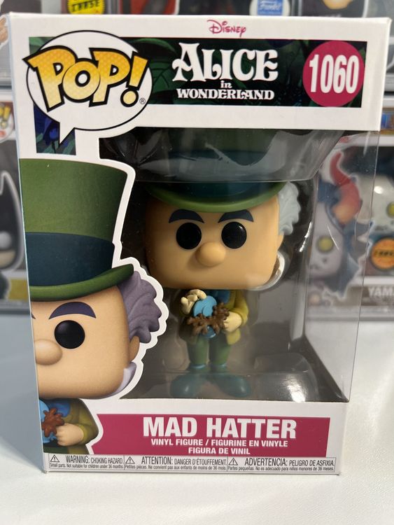 Funko POP! Disney Alice au Pays des Merveilles Mad Hatter | Kaufen auf ...