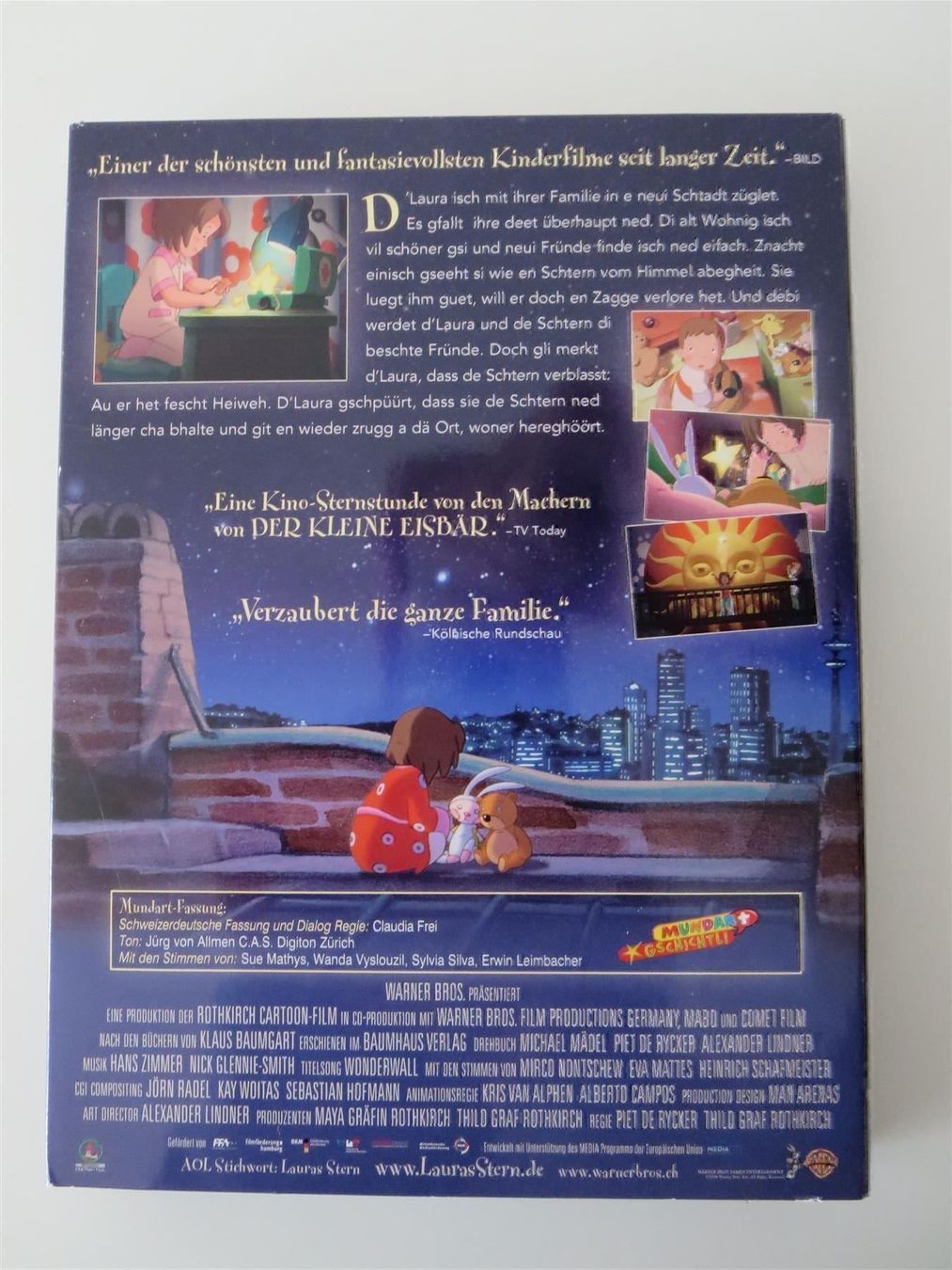 Tutti i DVDs: Lauras Stern - De Kinofilm + Volume 3 – Nuovo e nell'imballaggio originale da Zürich venduto da Lacoste06 1