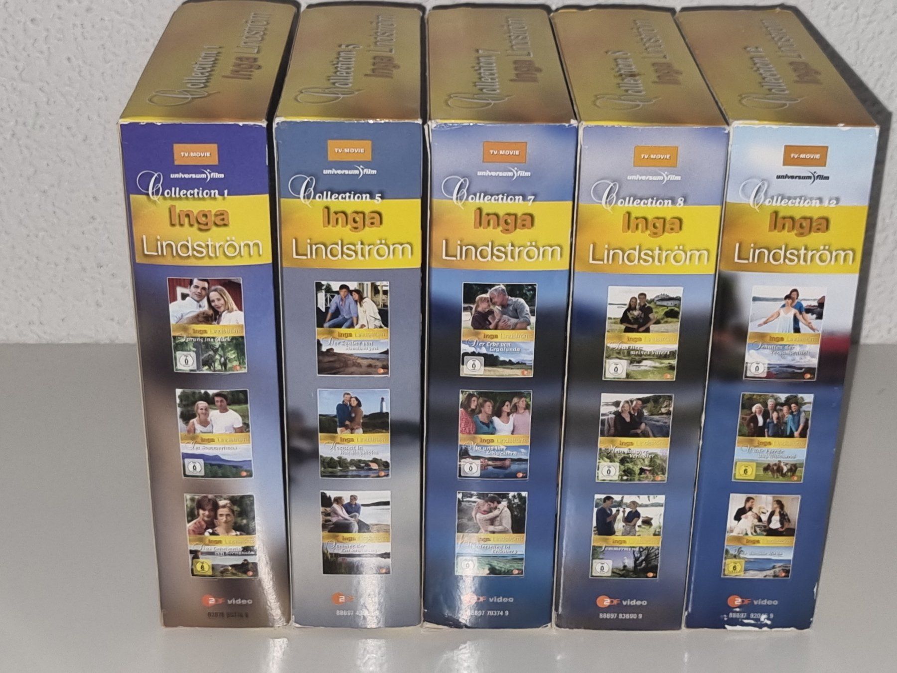 Tutti i DVDs: DVD: Inga Lindström Collection 1+5+7+8+12 – Usato da Ehrendingen venduto da Thomas_2
