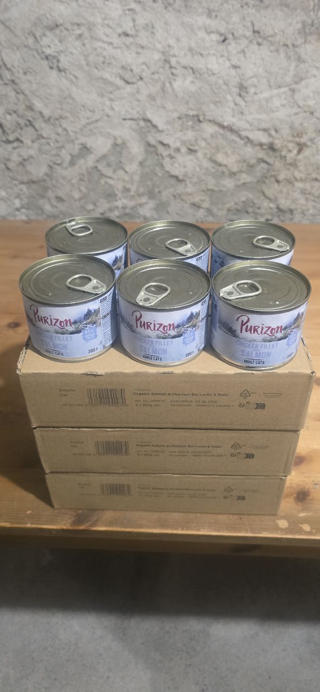 Futter: Purizion Katzenfutter – Neu und originalverpackt aus Brenzikofen von rsl_nlv7