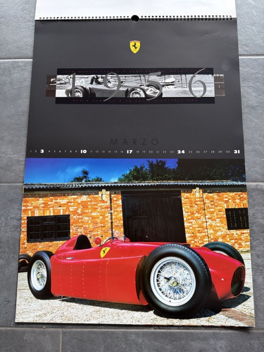 Ferrari Calendari: Original Ferrari Kalender 2002 – Usato da Wolfwil venduto da Rolex1 3