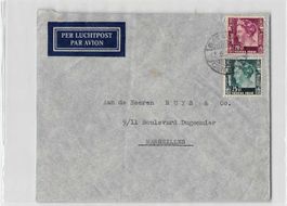 PER LUCHTPOST aus den NL-INDIEN 1933 - schöner FLUGBRIEF