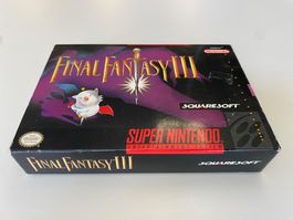 Final Fantasy III (SNES) CIB Exzellenter Zustand NTSC-US
