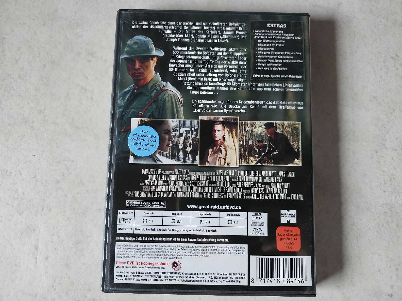 Alle DVDs: The Great Raid  -  Tag der Befreiung – Gebraucht aus Schneisingen von backstore24 1