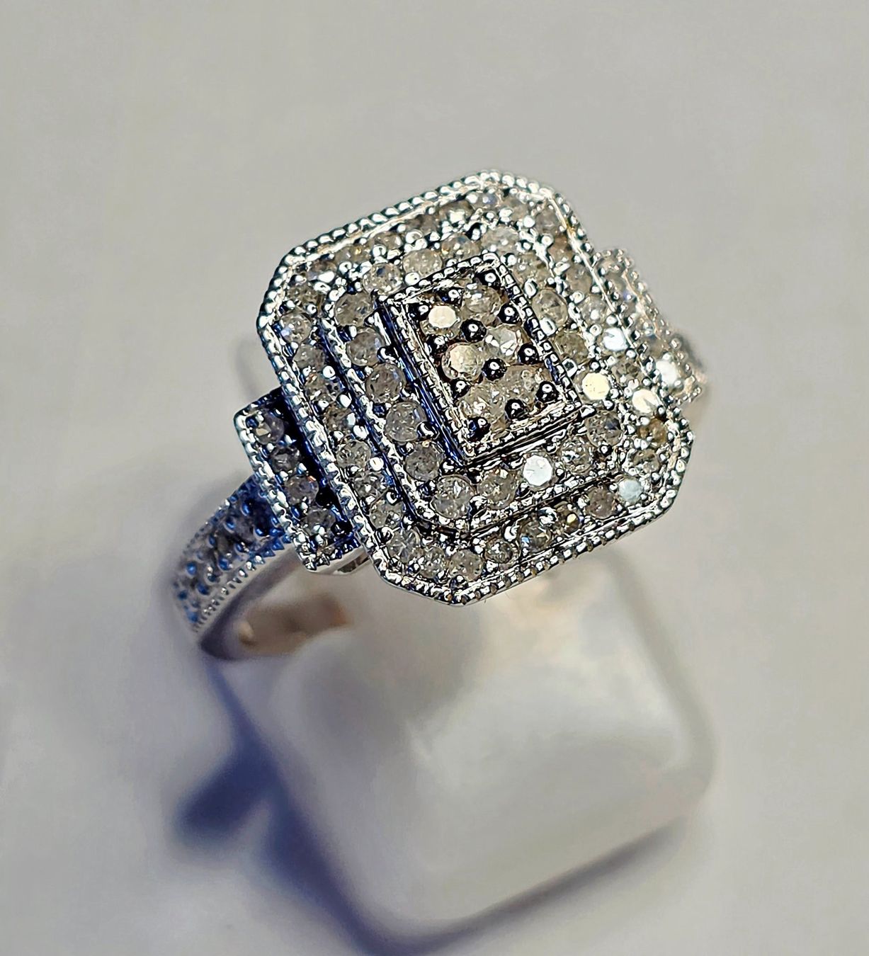 Anelli: Diamant Ring in Silber – Nuovo (secondo la descrizione) da Zürich venduto da Benedikt21