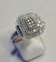 Diamant Ring in Silber
