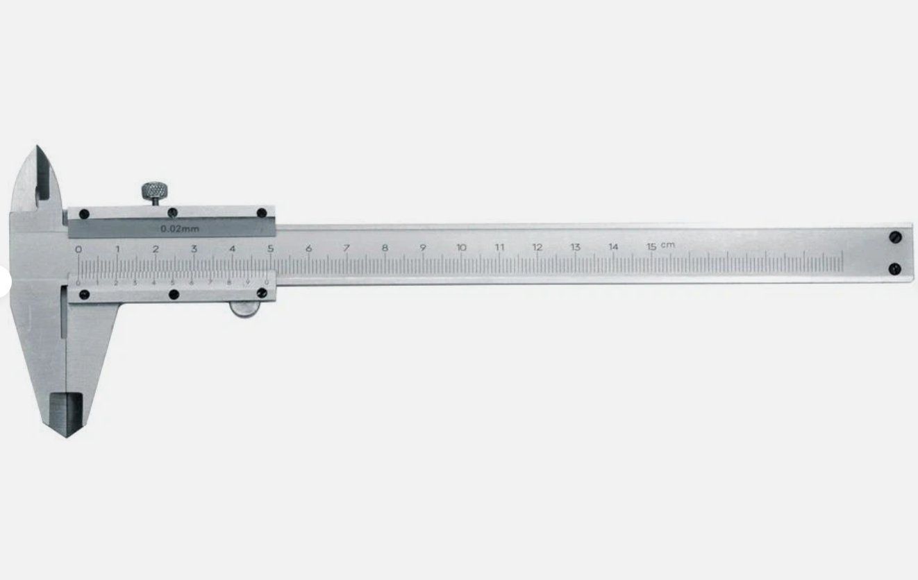 Misurare: Messschieber analog Schieblehre INOX 150mm – Nuovo e nell'imballaggio originale da Perlen venduto da shelbycobra