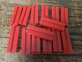 lego 88393 lot de 14 pièces Red Brick, Modified 1 x 2 x 5