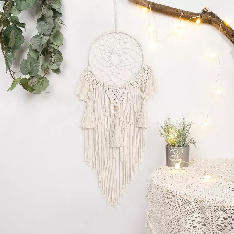 Tutte le decorazioni: Makramee Traumfänger DeLuxe, NEU – Nuovo e nell'imballaggio originale da Lachen SZ venduto da Luxolino