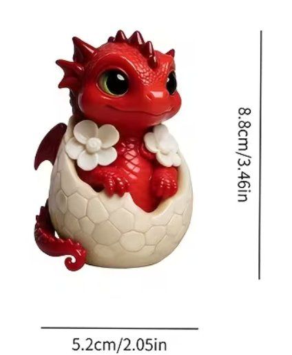 Statuette: Statuetta di drago da decorare/colorare – Nuovo (secondo la descrizione) da Lugano venduto da rfi_7cmn 2