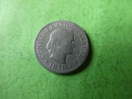 Schweiz 1879, 5 Rappen