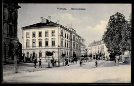 AK Herisau, Motiv vom Gemeindehaus, 1910