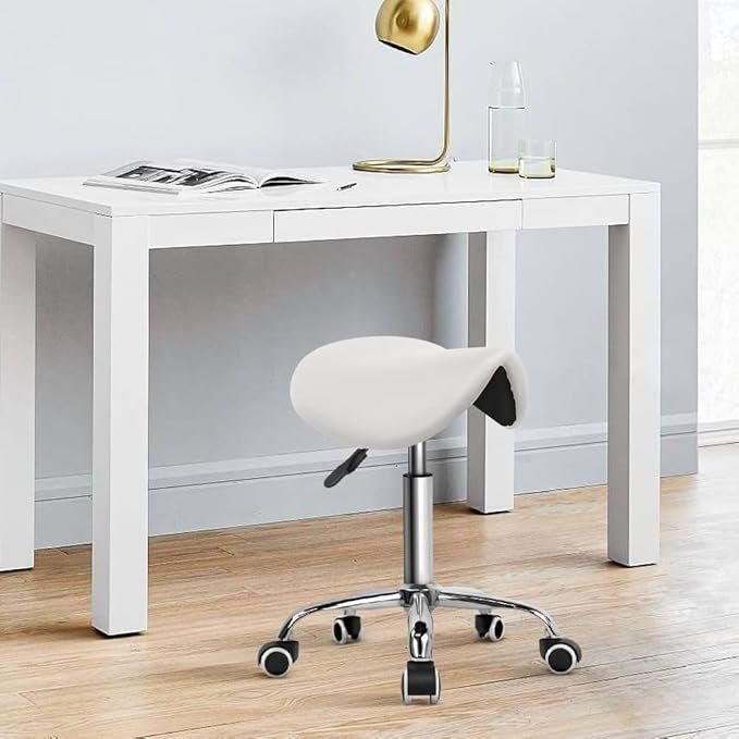 Sgabelli: Rollhocker Arbeitshocker Barhocker drehbar mit Sattelsitz – Nuovo e nell'imballaggio originale da Herisau venduto da Serenco 1