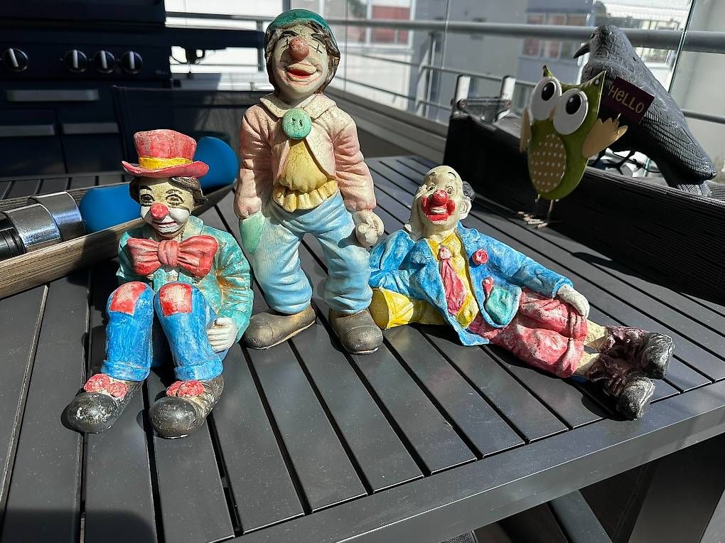 Sculture & Statue: 3 Clown Skulpturen – Usato da Volketswil venduto da T__J