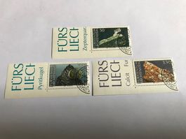 briefmarken FL 1989, gestempelt