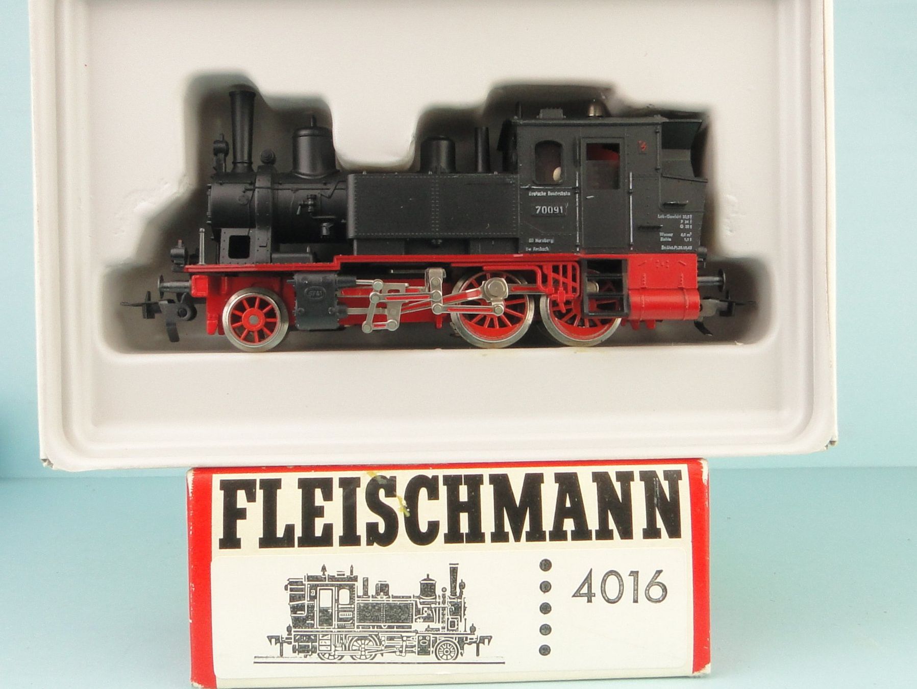 Fleischmann Modelleisenbahnen: Fleischmann 4016 H0 BR 70, Märklin Kupplung – Gebraucht aus Bülach von cann11 6