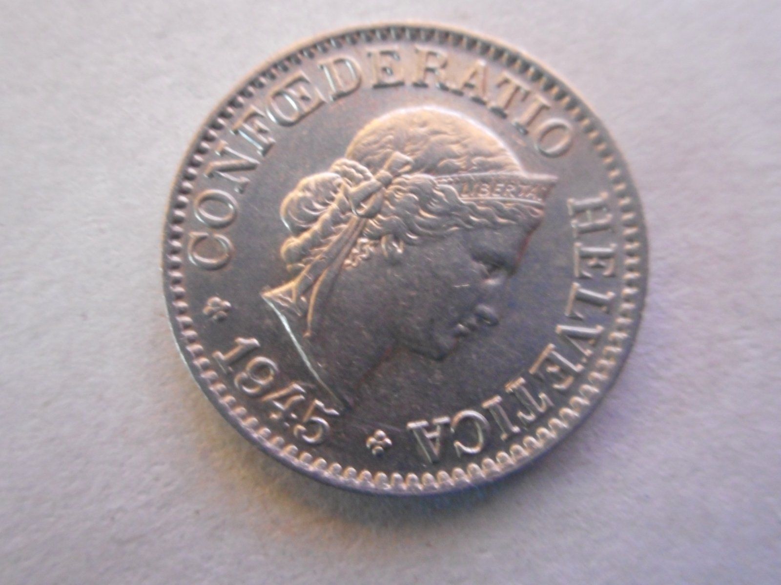 Tutti le monete: 10 Rp. 1945 unz/stgl – Nuovo (secondo la descrizione) da Kriegstetten venduto da pizlad2010 2