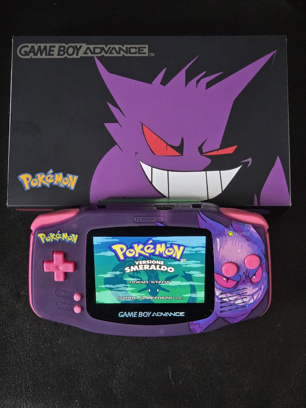 Nintendo Console: [NEW] GAMEBOY ADVANCE GENGAR EDITION | M2 IPS SCREEN – Usato da Bellinzona venduto da egemon 1