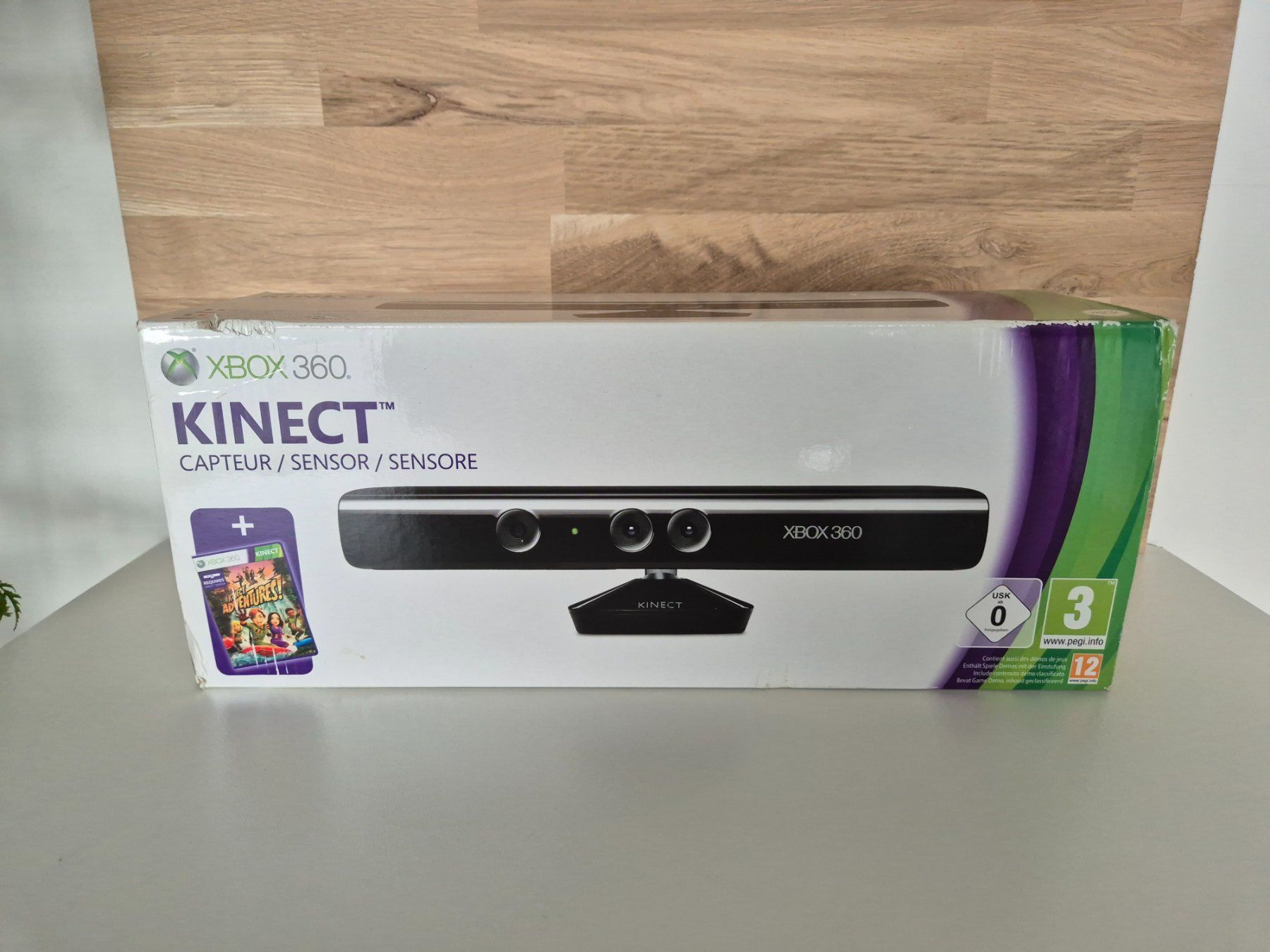 Microsoft Console: Xbox 360 Kinect Sensor Kamera mit Spiel - Neu OVP – Nuovo e nell'imballaggio originale da Bassersdorf venduto da retrolab