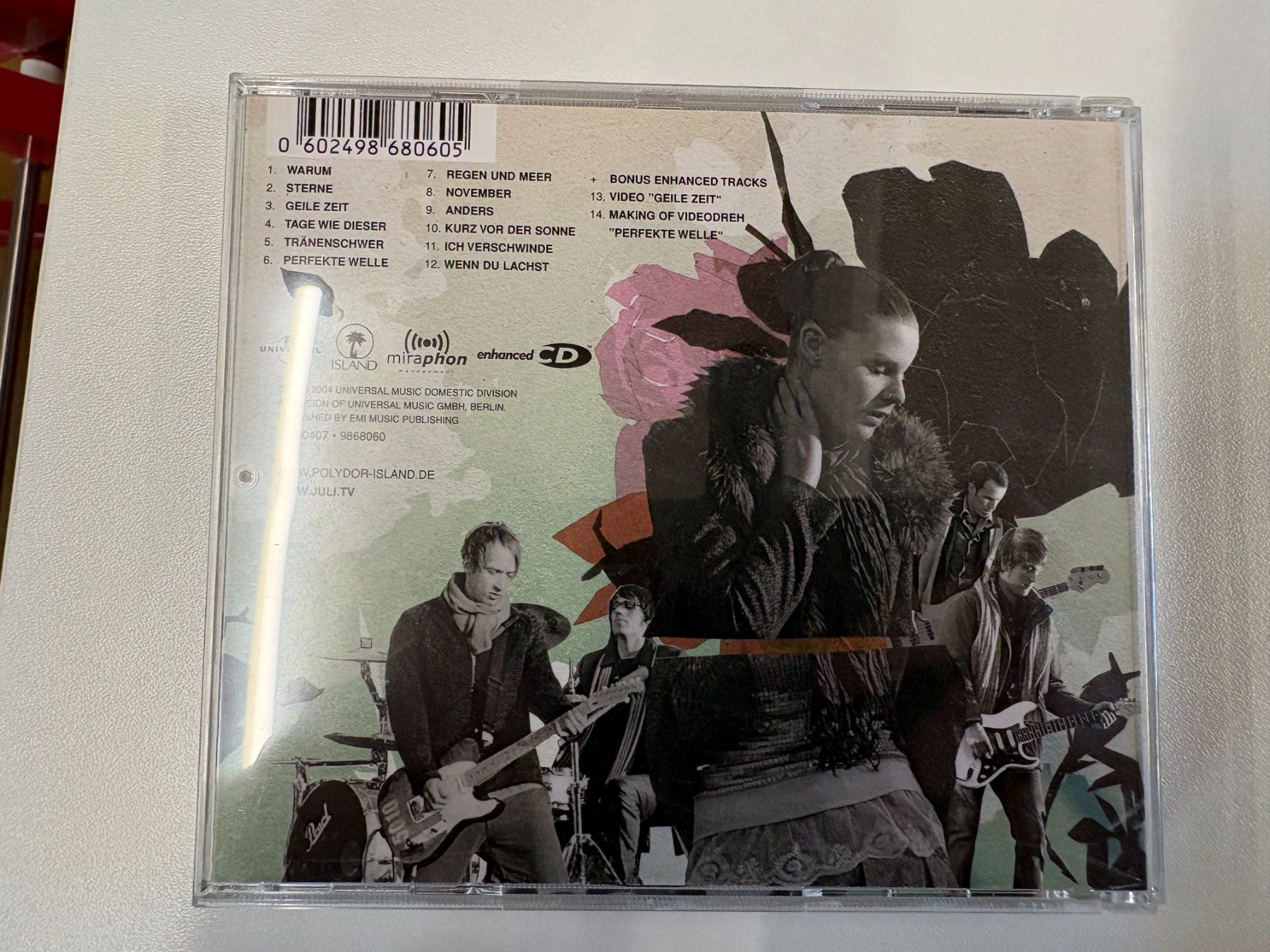 CD: Juli - Es ist Juli – Usato da Oberbütschel venduto da SimBla91 1
