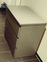 Kommode Ikea mit drei Schubladen grau 