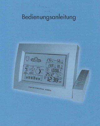 Sonstiges für Haushalt & Wohnen: Funk-Wetterstation – Gebraucht aus Bernhardzell von quellen7 1