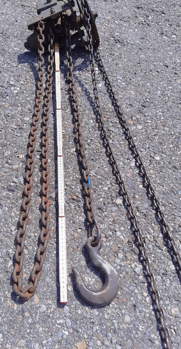 Paranco multiuso: Kettenzug 500 kg / 3 Meter – Usato da Wattwil venduto da webrawa 1