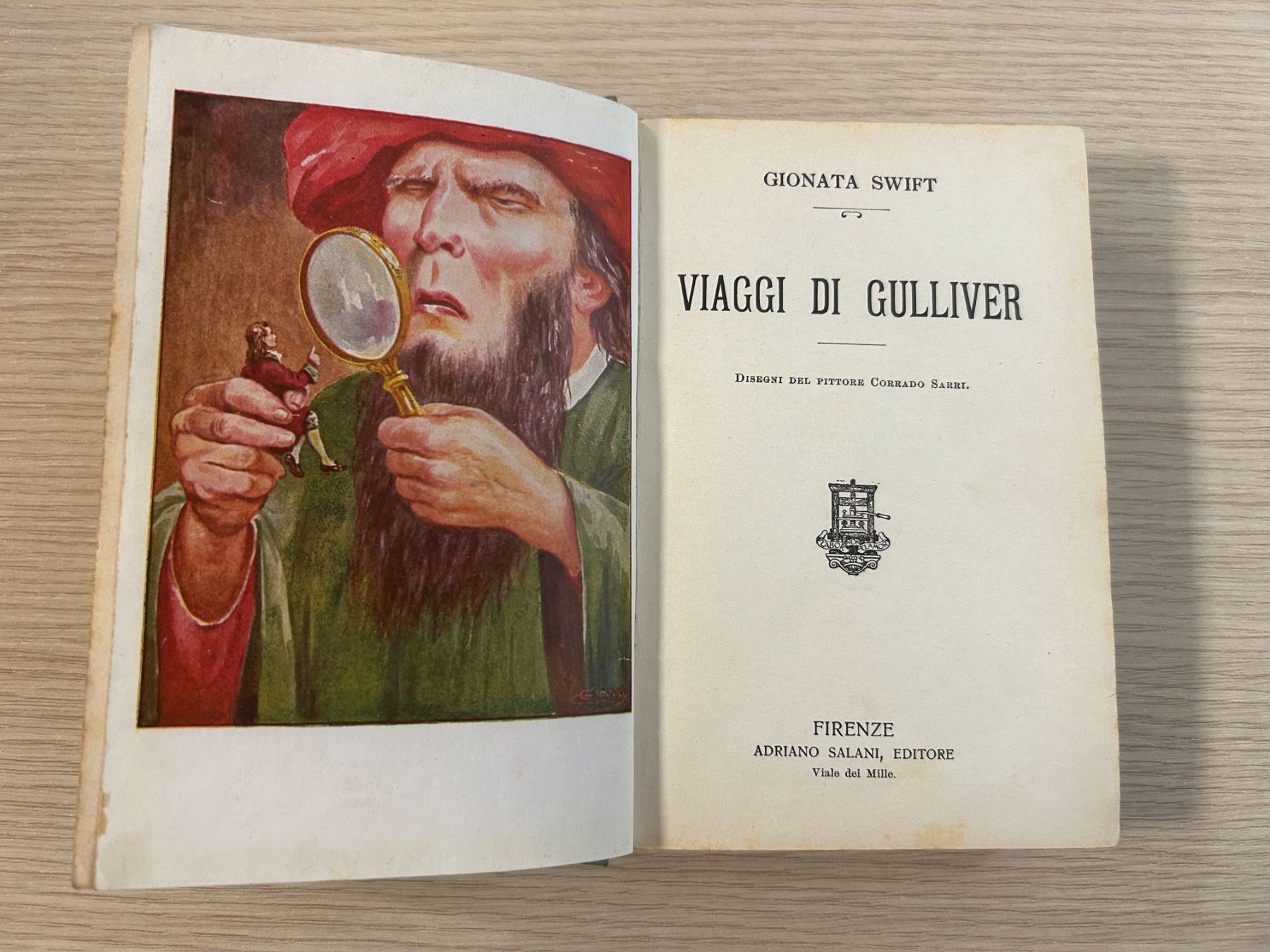 Bücher: Libri "Viaggi di Gulliver" 1931 e "Un buon diavoletto" 1935 – Gebraucht aus Camorino von c_raf 2